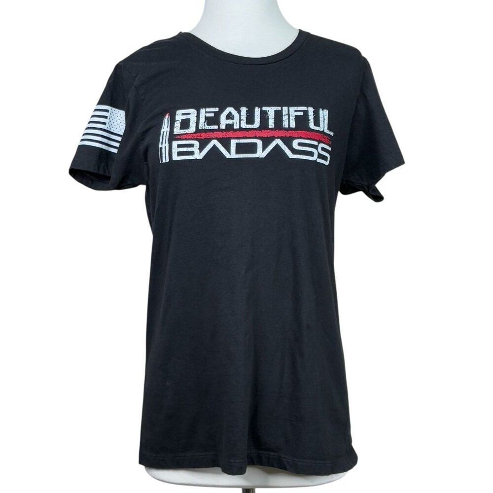 Grunt Style Beautiful Badass Tee Womens Size XL